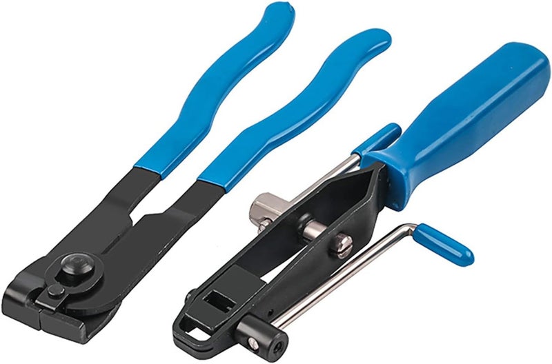 Ulable CV Joint Axle Boot Clamp Pliers, Automotive CV Boot Clamps Tool Set, Hose Clamp Pliers and Ear Clamp Pliers for CV Axle Clamp Tool, Suitable for Vehicles ATV UTV boot Clamps (Blue) - Image 1
